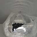 Disco Ball Mirror 12 Inch Hanging Lighting Ball for DJ Club Stage Bar Party Wedding Holiday Decoration, Large (12 in)