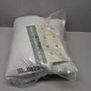 Pillowflex 5% Duck Feather by 5% Down Pillow Inserts for Decorative Shams - Comfy and Lump-Free Luxury Rectangular Duck Feather Pillows, 100% Cotton White Shell for Sleeping, size: 15x20