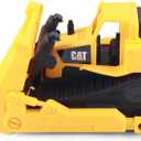 CAT Construction Toys, 15" Bulldozer Construction Toy, Ages 2+, Sturdy Plastic, No Batteries Required, Tough Rigs Series