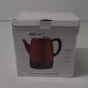 Mixpresso Red Small Percolator Coffee Pot Electric 4 Cup, Stainless Steel Coffee Maker, Coffee Percolator Electric With Keep Warm Function, 4 Cups Stainless Steel Perculator With Basket