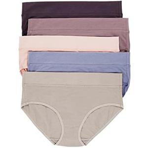 Felina Pima Cotton Hipster - Seamless Cotton Underwear for Women - Soft and Breathable Womens Underwear XL