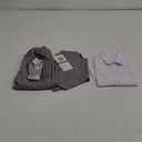 YuanLu Boys Suit Dress Clothes Ring Bearer Outfit Homecoming Dresses Boy Vest and Pants Set for Kids Wedding Tuxedo Suits (2T, Gray)