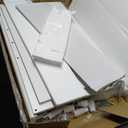 4.6-10 FT Closet System with 4 Expandable Hanging Rods, White