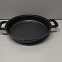 Non-Stick Frying Pan/Skillet 11", 3QT Tagine Pan,Cast Aluminum Pans with Lid, Stove/Oven-to-Table Cookware, Dishwasher Safe& Compatible with All Stovetops Black