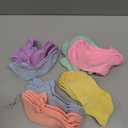 Comfoex 12 Pairs Boys Girls Socks Ankle Athletic Low Cut Short For Kids 4-7 Years Olds With Cushioned Sole