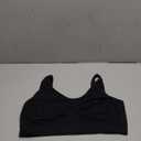 Women's Wireless Sleep Bras Unpadded Seamless Comfort Bras Throw-on Wirefree Bralettes 3 Pack (XX-Large, 1*Black)