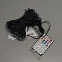 Christmas Lights, APP-Controlled RGB Fairy String Lights, Ideal for Xmas Tree, Garden, Home, Party, Halloween Festival Deco (33ft-100LED)