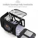 ROYPET Cat Carrier,Portable Pet Carrier Bag for Cats and Small Dogs,Foldable Soft-Sided and Scratch-Proof mesh Cat Bag Pet Carriers,Airline Approved Pet Carrier,Pet Travel Carrier Up to 15 Lbs,Black