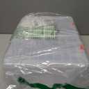 Photo Storage Box 4x6, 18 Inner Extra Large Organizer Acid-Free Photo Keeper Storage Case, Plastic Craft Storage Box for Stickers Stamps Seeds (Clear, 18 Boxes)