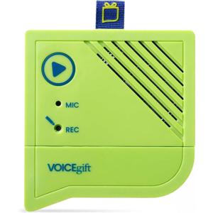 Voice-Over 60-Seconds Voice Recorder with Playback  Audio Recorder for Frames, Albums, Scrapbooks & Quilts - Customizable Digital Recorder with Built-in Microphone & Speakers  60 x 7 mm  1 Pack