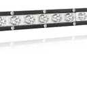 Willpower 32 Inch 150W Single Row Led Light Bar Flood Spot Combo Beam Slim Off Road Light Fog Work Lamp Driving Lights for 4X4 Tractor Truck Boat ATV UTV SUV