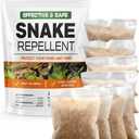 LEBMP Snake Repellent for Yard, Snake Away Repellent for Outdoors, Pet Safe Snakes Repellant, Garden Snake Deterrent, Keep Snakes Out of Backyard, Garage, House-8 Pouches