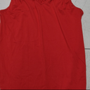 Vivitulip Womens Tank Tops V Neck Casual Solid Color Cami Loose Fit Basic Summer Shirts Blouses Red, Medium