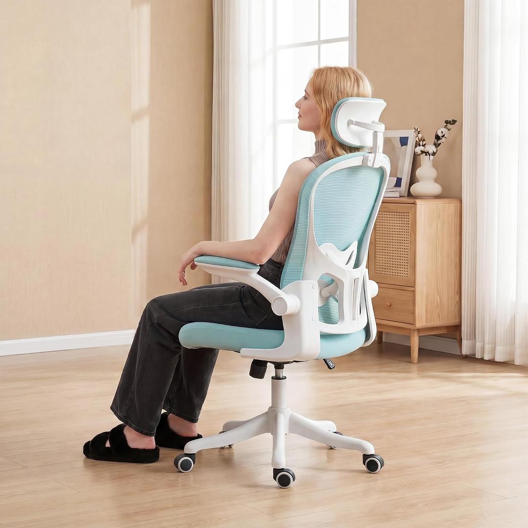 Gaming Chair,Ergonomic Desk Chair,Blue Computer Desk Chair, 20in x 15in x 20in