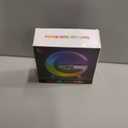 VDZZ Mini Wireless Speaker with Bluetooth Lamp, Atmosphere Lamp, Wireless Charging, Alarm Clock,Smart LED Table Lamp, Night Light, Birthday Gifts for Girls Boys Party Aged 4-12 (Black)