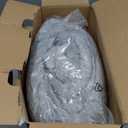 BEDELITE Fluffy Twin Comforter Set - Light Grey Fleece Soft Comforter for Twin Size Bed, Luxury Warm Bedding Set for Winter, Fuzzy Bed Set 2 Pieces (1 Comforter, 1 Pillowcase) (Twin(68"x88"))