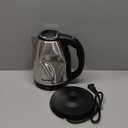 TOPWIT Electric Kettle, 2.0L Hot Water Kettle Electric, BPA-Free Stainless Steel Tea Kettle, Electric Kettles for Boiling Water with Fast Boil, Auto Shut-Off & Boil Dry Protection, Silver (2.1 Quarts)