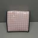 Nayoroom Gingham Duvet Cover Queen Size Pink White Plaid Checkered Comforter Cover Grid Farmhouse Bedding Set 3 Pcs Soft Breathable Washed Microfiber Gifts for Women Men
