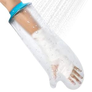 Cast Covers for Shower Arm Waterproof Adult,Soft Comfortable Cast Protector for Broken Arm, Wrist, Hand, Reusable Sleeve Bags for Bandage & Wound Care, Keep Wound Dry Post-Surgery Gift(Half Arm)