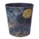 Trash Can, 10L/2.64 Gallon PU Leather Wastebasket, Decorative Waterproof Paper Basket Garbage Bin for Home Office Bathroom