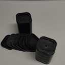 8 Pack Furniture Risers 1 or 2 Inch, Adjustable Bed Risers Heavy Duty For Table Desk Couch Chair Sofa Cabinet Bed Legs Dorm, Square Stackable Bed Raisers Blocks Lift Height 1", 2" or 3", Black