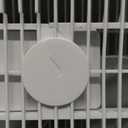 Comfort Zone Window Fan for Bedroom, 9 inch 3 Speed Dual Fans with Auto-Locking Expanders, Window Exhaust Fan, Removeable Bug Screen, White
