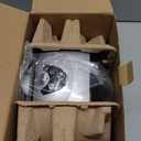 UKOKE Ultrasonic Jewelry & Retainer Cleaner  Professional Ultrasonic Cleaner Machine for Dentures, Mouth Guards, Braces, Toothbrush Heads, Rings & Watches with Timer  Perfect Christmas Gift (Silver)