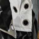 Deconovo Total Blackout Curtains Grommet Thermal Insulated Room Darkening Microfiber Lined Window Curtains 52W x 72L inch Greyish White 2 Panels