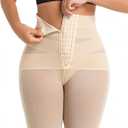 Shapewear Tummy Control Shorts for Women (Beige)