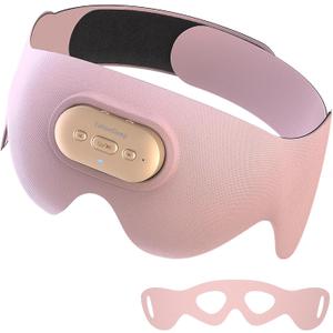 Sleep Headphones for Side Sleepers, Ultra-Thin Adjustable Stereo Speakers, Sleep Mask with Bluetooth 5.4, 64H Playtime, Comfortable for Sleeping, Travel & Meditation, Unique Gifts for Women