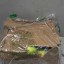 Lewtemi 18 Pack Yellow Sports Practice Softballs Official Size and Weight Slowpitch Softball with 1 Mesh Bag Unmarked Leather Covered Youth Fastpitch Softball Ball for Games Practice Training