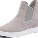 SOREL Women's Out N About Slip-On Wedge Boot Size, 9.5 (Chrome Grey/White)