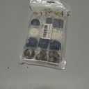 Resin Sewing Buttons, 110 Pieces, 4-Hole Round Buttons for Blazer Suit Coats,5 Color 3 Size 15mm/20mm/25mm