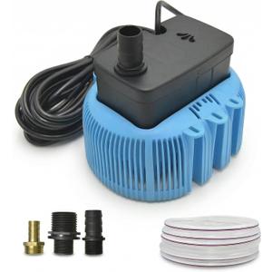 Pool Cover Pump Above Ground, 850 GPH Submersible Water Pump（Blue）