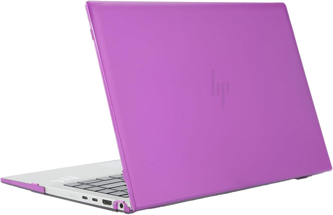 mCover Case Only Compatible for 2022~2024 14" HP EliteBook 840 (Intel CPU) | 845 (AMD CPU) | ZBook Firefly 14 G9 / G10 / G11 Series Windows PC (NOT Fitting Any Other HP Models) - Purple