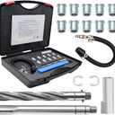 38900 Two Valve Ford Triton Tool Kit, Spark Plug Thread Repair Kit, Foolproof Repair System Spark Plug Repair Kit Compatible with Ford F150/F250/F350 E150/250 4.6L, 5.4L, 6.8V-10 Two Valve Engine