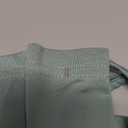 Maternity Mesh Dress Ruched Side Round Neck Pregnancy Dresses Baby Shower Wedding Guest Cocktail Party 2025 Fall (Medium, Sparkly Sage Green, Size Down for Best)