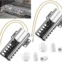 Dreyoo 2 Pack Gas Oven Igniter Compatible with WB13K21, IG9998, AP2020569 PS231280 WB13T10045, Flat Oven Igniter Connector Plug and Nuts Compatible with GE Hotpoint, Kenmore Gas Stove