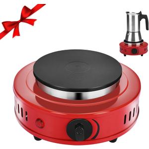 Artilife 500W Mini Hot Plate Small Hot Plate,Moka Pot Hot Plate,Portable Hot Plate,Perfect Size for Moka Pot
