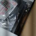 LoopTone Vinyl Record Player 10 in 1 3 Speed Bluetooth Vintage Turntable CD Cassette Player AM/FM Radio USB Recorder Aux-in RCA Line-Out (Black-Grey)