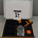 Rehabilitation Robot Glove for Stroke Patient, Hand Stroke Recovery Equipment with Portable Belt, USB Chargeable Fingers Strength Training Device for Hemiplegia, Adjustable Speed and Strength