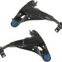 Control Arms Set of 2 Front Driver Passenger Side Pair MS40119 MS40118 SET-MEMS40118