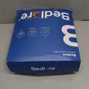 BEDLORE Waterproof Mattress Protector, Queen Size Noiseless Mattress Pad with Deep Pocket 6"-18" Depth, Soft Breathable Bed Mattress Cover Washable for Home, Bedroom, Hotel (White)