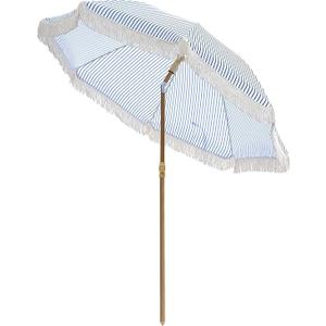 Patio Umbrella with UPF 50+ Protection, 8 Ribs, Push Button Tilt - Versatile Outdoor Shade for Garden, Courtyard, and Beach