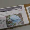 Landscape Lake Waterfall Wall murals Peel and Stick self Adhesive Wallpaper for Bedroom Living Room - 58"x86" (F05)