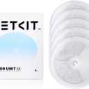 PETKIT Upgraded Filter Units 3.0 for PETKIT Pet Water Fountains Eversweet 2S/3/3 Pro,Eversweet Solo/Solo2/Solo SE & CYBERTAIL, Replacement Filters (5 pcs)