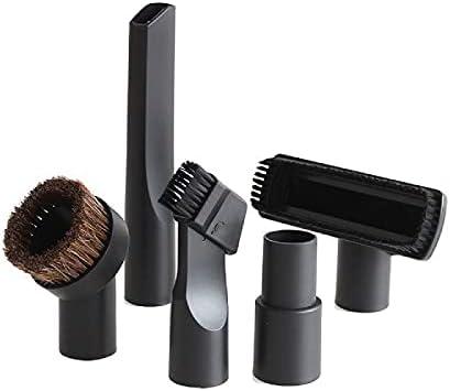 32mm Vacuum Attachments Accessories, Vacuum Cleaning Set Brush Nozzle Crevice Tool with 35mm to 32mm Hose Adapter 5pcs