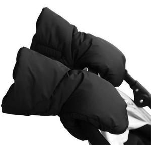 1 Pair Stroller Hand Muffs Thick Waterproof Warm Gloves Carts Compatible Hand Muffs Pram Stroller Accessory Hand Warmers