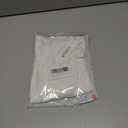 Mini Skort for Women High Waist Stretch White Mini Skirt with Shorts Underneath (L)