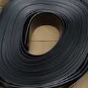 Vinyl Wall Base Baseboard Molding Trim 4" Flexible Self Adhesive Rubber Wall Base Moulding Trim Peel and Stick Design, 4 Inch x 100 Feet, Black